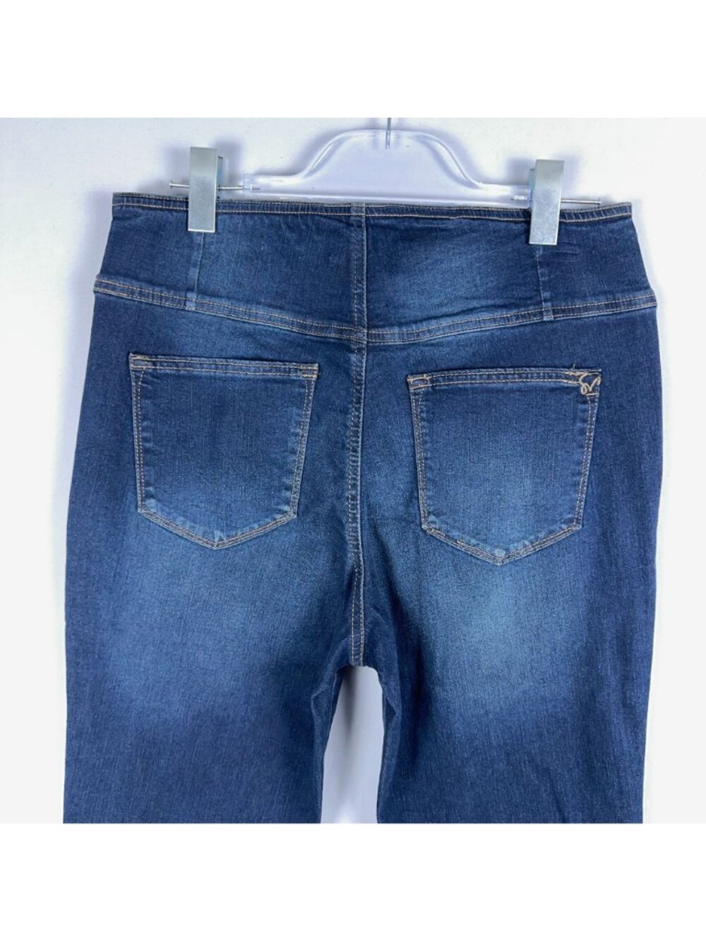 Sofia Jeans By Sofia Vergara Melissa Super High Rise Flare Jeans Size 12 Pull On - Picture 3 of 12